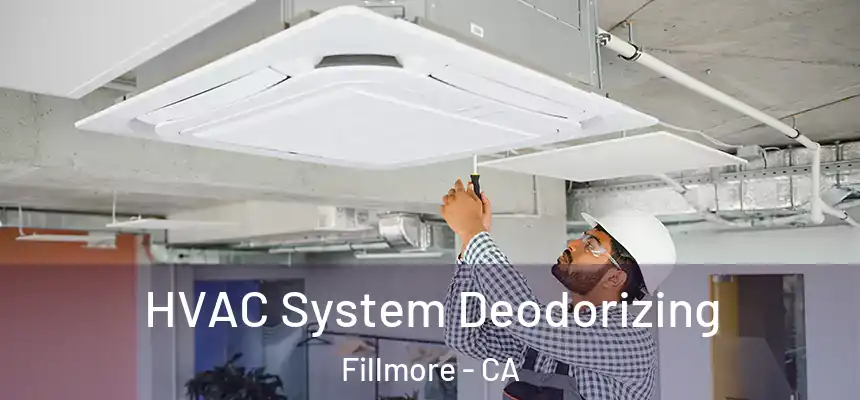 HVAC System Deodorizing Fillmore - CA